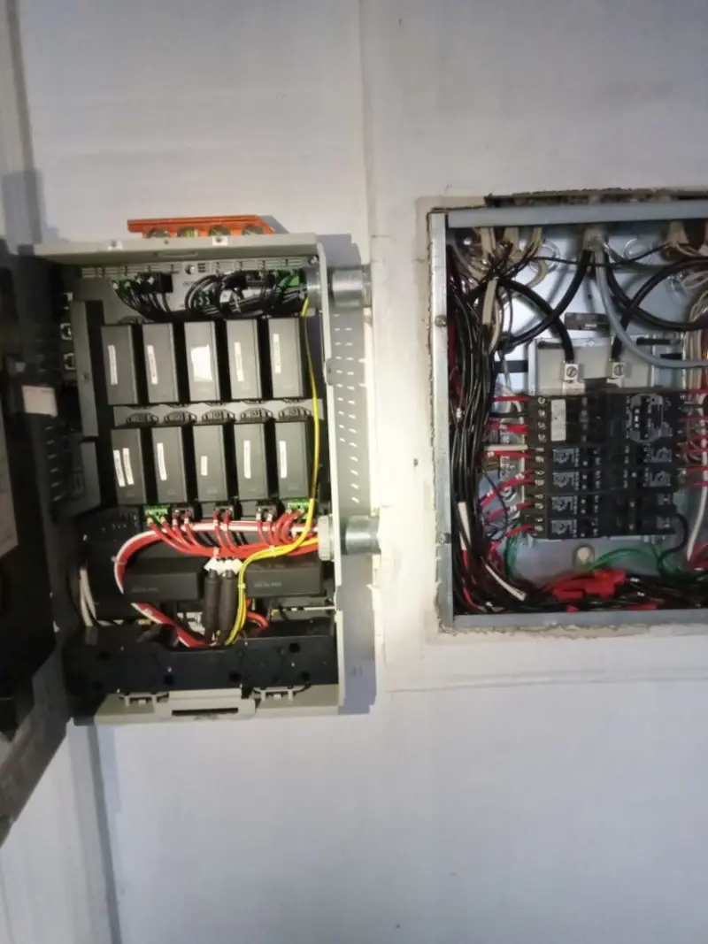 Electrical panel upgrade completed for Indoor Lighting Installation in Emmett